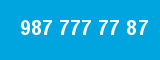 987 777 77 87